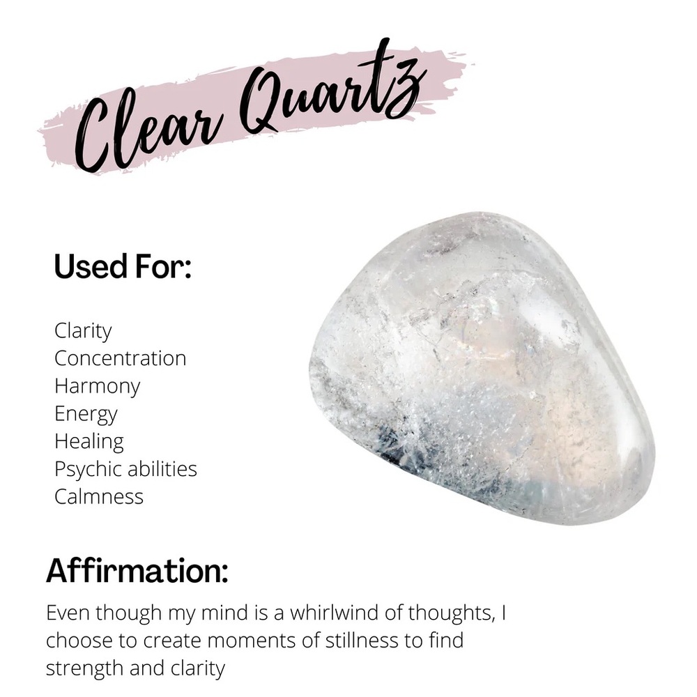 NEW✨ M/L Healing Crystal Clear Quartz Amplifier - Picture 16 of 16